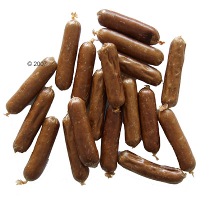 Lot de mini saucisses au cerf - - 18 friandises