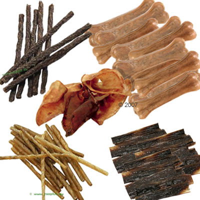 M�ga lot de friandises � m�cher - 5 friandises diff�rentes � m�cher