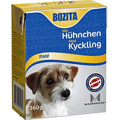 P�t�e Bozita 6 x 360 g - - dinde
