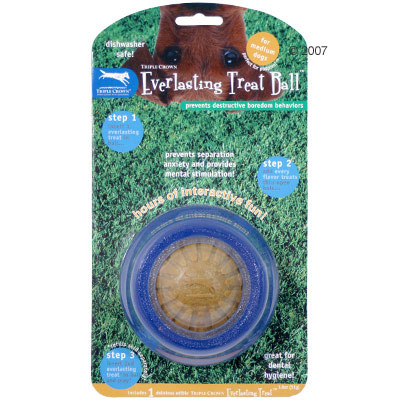Balle � friandises Everlasting Treat Ball taille M - 1 balle de 10 cm de diam�tre + 1 friandise