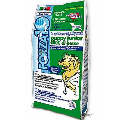 Forza 10 Puppy Junior Diet au poisson - 15 kg