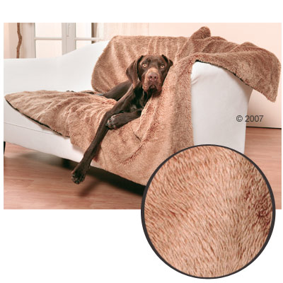 Couverture pour animaux Queeny Teddy - L 150 x l 130 cm
