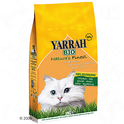 Croquettes Yarrah au poulet - 10 kg