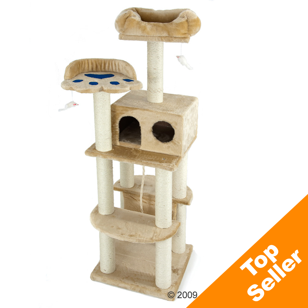 Arbre � chat La Digue - beige