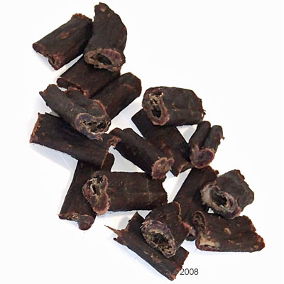 Snack � m�cher � la viande de kangourou - lani�res de viande de kangourou (150 g)