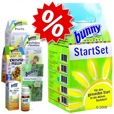 Bunny StartSet pour lapin nain - Bunny StartSet pour lapin nain - 5 produits