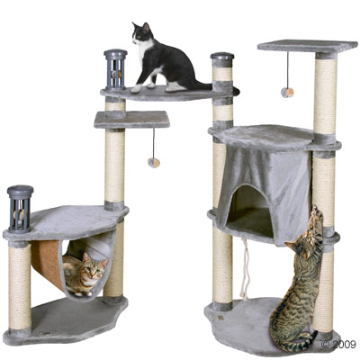 Arbre � chat Cat's Empire Luxor - gris