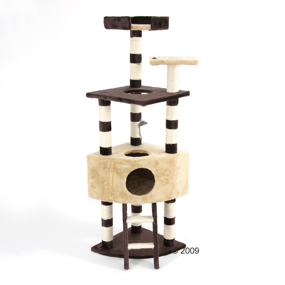 Arbre � chat Torcello - marron / beige
