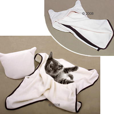 Couverture Creamy Cat - L 60 x l 40 cm