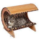 Niche en bambou Kitty Bamboo I - - 52 x 38 x 43 cm