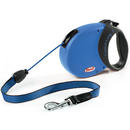 Laisse Flexi Comfort Long 3 - 8 m - - bleue, d�rouleur de 3 - 8 m