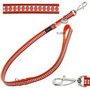 Laisse réfléchissante Red Dingo - - L 180 x l 1, 8 cm