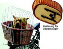 Panier de v�lo avec grille de protection - - L 53 x l 35 x H 43 cm