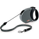 Laisse Flexi Comfort Long 2 - 8 m - - anthracite, dérouleur de 2 - 8 m
