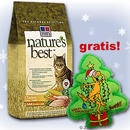 Hill's Nature's Best Feline 4 kg + coussin de No�l catnip! - - adulte au poulet