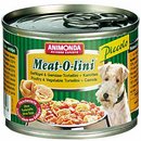 Animonda Meat-O-lini Piccolo 6 x 200 g - - agneau + tortellini aux �pinards + petits pois