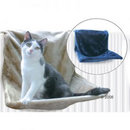 Hamac de radiateur Yumi avec housse de rechange - beige & bleu