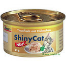 Gimpet Shiny Cat 6 x 85 g - - poulet & crevettes