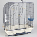 Cage � oiseaux Arte 50 - bleu marine et cr�me