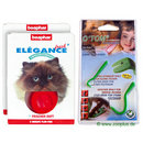 2 x colliers anti-puces Elegant Fresh + crochet anti-tiques - - lot de 2 colliers anti-puces + crochet anti-tiques