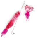 Canne à pêche avec coeur catnip Sweetheart - - taille : env. 25 