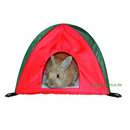 Tente pour rongeurs - - pour lapin, 37 x 37 x 35 cm
