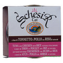 Schesir Natural au riz 6 x 85 g - - thon & poulet au riz