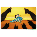 Set de table pour chat Ombre de chat - L 43 x l 28 cm environ