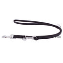 Laisse Buffalo en cuir de buffle noir - L 200 x l 1,8 cm 133665.0