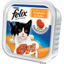 Lot Felix Emincés exotiques en gelée 32 x 100 g - - foie & volai