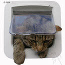 Chati�re SureFlap avec puce �lectronique - adaptateur sp�cial pour portes vitr�es