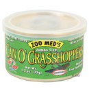 Zoo Med Can o' Grasshoppers - - env. 20 sauterelles de moyenne � grande taille