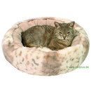 Lit en peluche Leika - - 60 cm de diam�tre