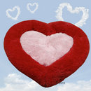 Lit pour chien St Valentin - L 50 x l 36 x H 7 cm