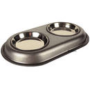 Gamelle double en inox - - contenance: 2 x 0,2 L , � 13 cm