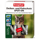 Protection anti-tiques et anti-puces pour chat Spot-On - 4 pipettes