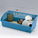 Cage Rabbit 100 deLuxe - - bac bleu