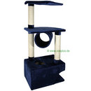 Arbre � chat Helene - - bleu fonc�