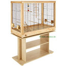 Cage oiseaux sur Cage oiseaux: Cage pour perruches Diana - L 99 cm x l 52 cm x H 78 cm (sans support)