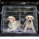Cage de transport double - - taille : L 93 x l 68 x H 79 cm/ lar