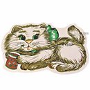Set de table Chat - - L 42 x l 28 cm environ