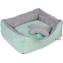 Panier pour chien Chippy Green - - L 40 x l 40 x H 15 cm