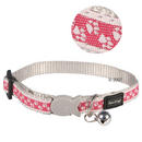 Collier pour chat Pussy Print avec grelot - - rose pink