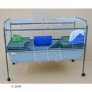 Cage Gallizzi Mezzo Kombi avec accessoires - - bac inf�rieur gris