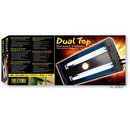 Rampe d'�clairage Hagen Exo Terra Dual Top 45 - - pour 2 tubes fluorescents de 14 W et 1 ampoule halog�ne de 35 W