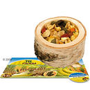 Ecuelle en bois garnie JR Farm - - diamètre 8-9 x H 4,5 cm
