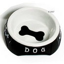 Gamelle Black & White - - 400 ml, � 14 cm