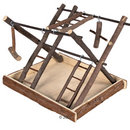 Aire de jeu pour perruches See-Saw - - L 25 x l 30 x H 27 cm