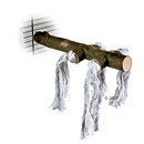 Perchoir naturel avec corde de jeu - - L 25 cm