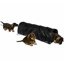 Tunnel Funny Dark pour chiots - - dimension : 140 x 59 x 40 cm